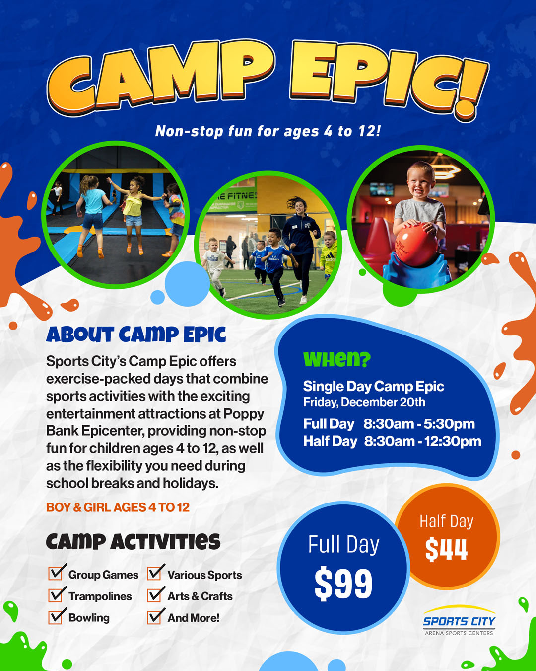 Camp Epic Dec 20 2024