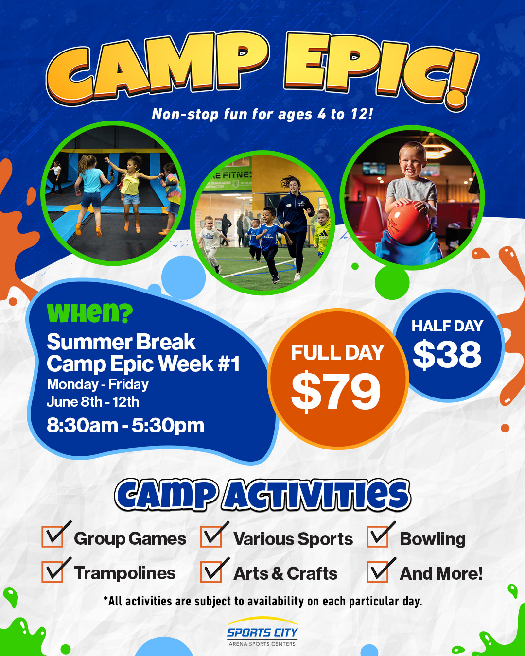 Camp Epic Summer Week 1
