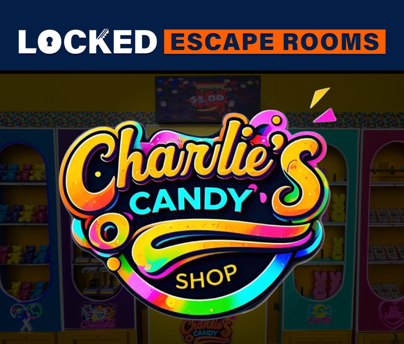 Charlies Candy Shop Locked Escape Rooms Center Edge Card