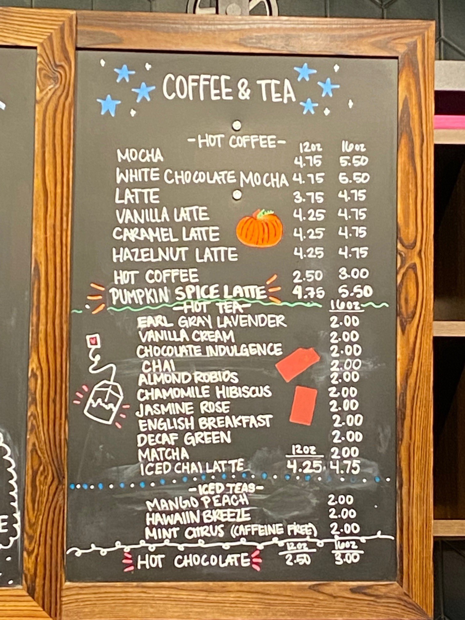 Coffee and Tea 10 21 21