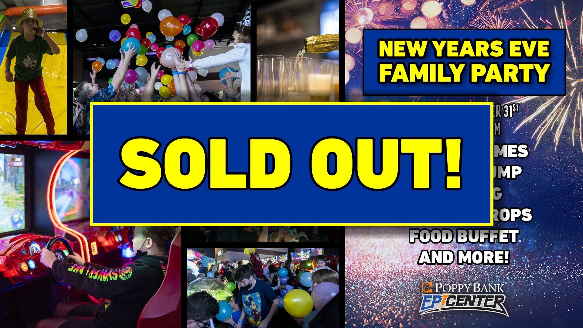 NYE SOLD OUT