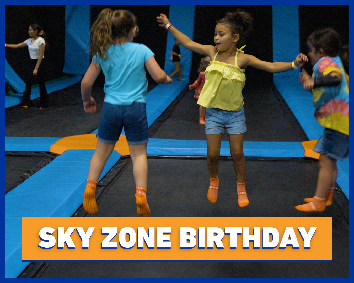 Sky Zone Birthday Card
