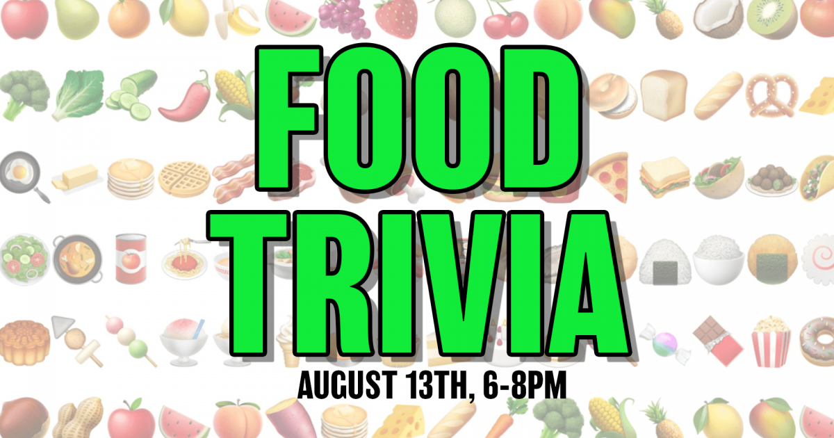 Food Themed Trivia Night on the Patio Epicenter
