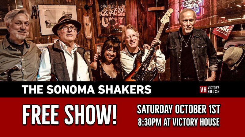 Sonoma Shakers Free Show 10 1