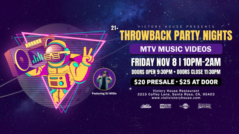 Throwback Party Nights MTV Edition Graphics WIDE