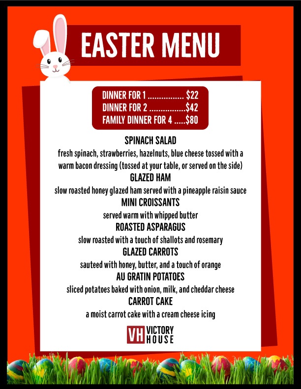 Easter menu